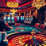 Players engaged in high-stakes gambling action at pg88 casino.