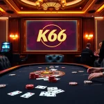 Tương tác với khung cảnh poker thú vị của KO66 với những cược chiến lược và trang trí thanh lịch.