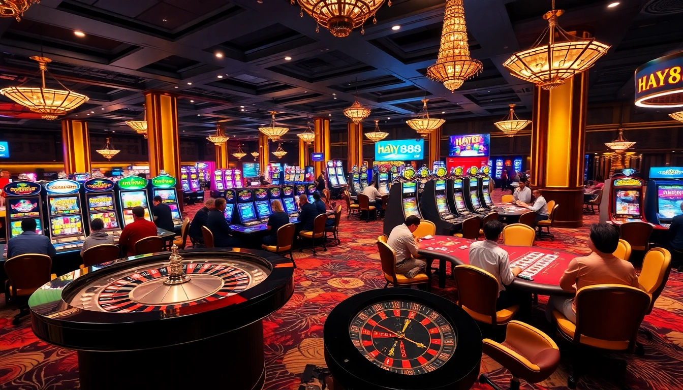 Experience the excitement of slots and tables at https://hay88.my/, a premier online casino.