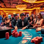 Experience the thrill of high-stakes play at 78WIN casino with vibrant slot machines and poker tables.