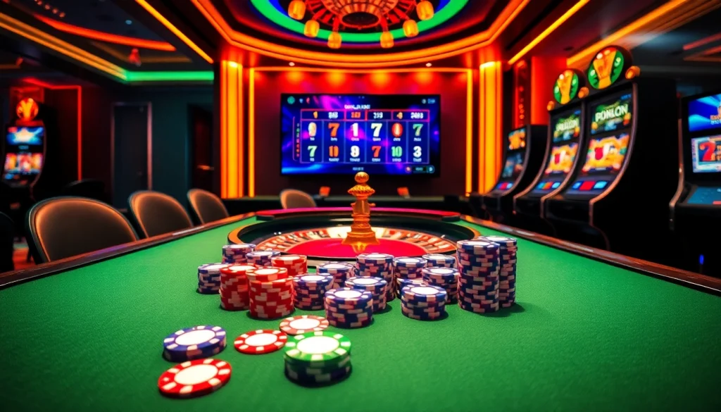 Kinggaruda138 offers a sleek gaming interface with vibrant casino visuals for an enhanced gaming experience.