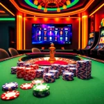 Kinggaruda138 offers a sleek gaming interface with vibrant casino visuals for an enhanced gaming experience.