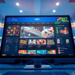 Explore the interactive betting interface on https://f8bet.io/, showcasing diverse gaming options and a user-friendly design.