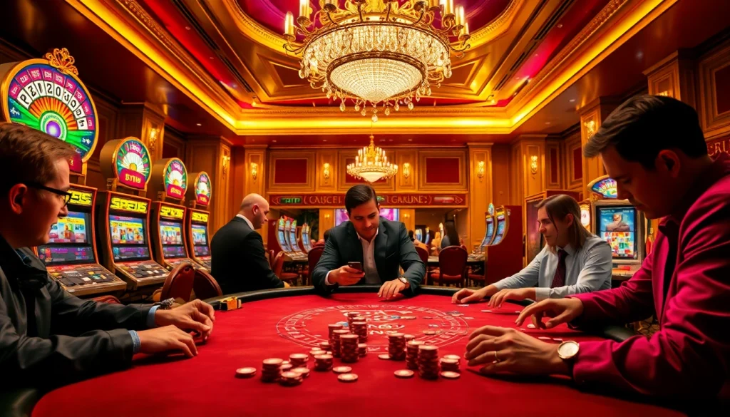 Experience high-stakes poker action at https://kong88.win in a vibrant casino environment.