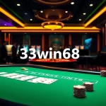Rasakan sensasi berjudi dengan 33win68 di setting kasino mewah yang menampilkan blackjack dan roulette.