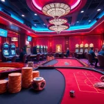 Engage in the thrilling casino experience at cucu 777 with vibrant slot machines and a tantalizing roulette wheel.