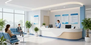 David Hoffmeister reviews in a healthcare setting showcasing compassionate patient care.