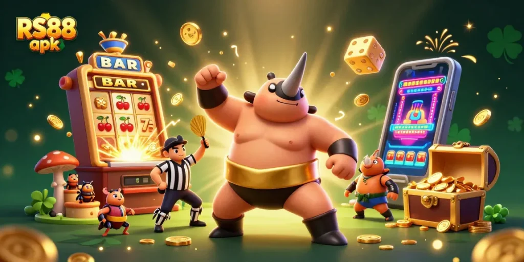 Engage in the thrill of RS88 apk with dynamic gameplay and stunning casino visuals.